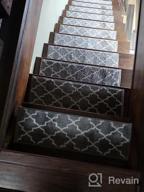 img 1 attached to Upgrade Your Stair Safety With SUSSEXHOME Polypropylene Carpet Strips - Easy To Install Runner Rugs W/ Double Adhesive Tape - Set Of 7 Decorative Mats In Brown review by Ryan Cornelison