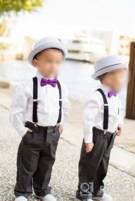 img 3 attached to 👶 Adorable Toddler Accessories: Born Love Polyester Bow Ties for Boys, with Adjustable Fit