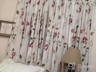 img 1 attached to Chic Floral Embroidered Grommet Curtains, 84 Inch Length - Keep Privacy And Style With VOGOL'S Pastoral Window Drapes For Living Room And Bedroom - Set Of 2 Panels, W52 X L84 review by Ricardo Anderson