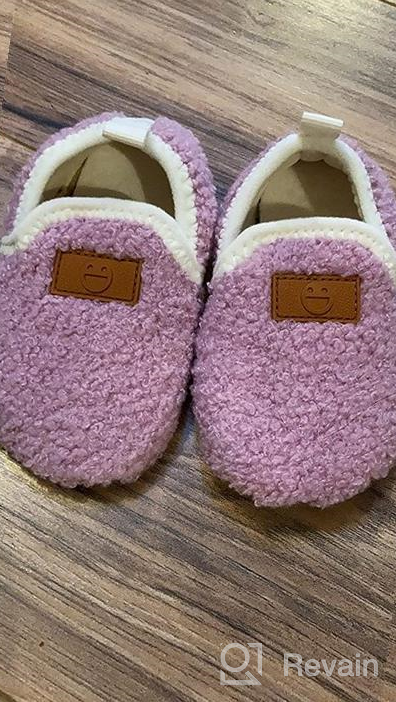 img 1 attached to 👦 Cozy and Cute Kids' Slippers with Microfleece Lining - Non-slip and Perfect for Indoor Wear review by Nhyiraba Wilson