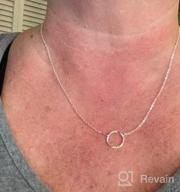 img 1 attached to Shimmering LOYATA Moon Pendant Necklace In 14K Gold - Perfect For Women review by Brittany Lee