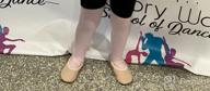 img 1 attached to Girls' Athletic VICVIK Leather Ballet Shoes review by Kim Mills