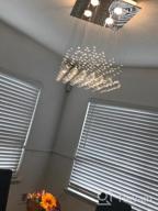 картинка 1 прикреплена к отзыву Saint Mossi 3-Light Crystal Chandelier For Modern Homes: Elegant And High-Quality Fixtures For Ceiling And Pendant Lighting, H18 X W12 X L12 от Ryan Bowers