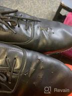 img 1 attached to 👞 Classic Leather Lace-Up Dancing Shoes by BeiBestCoat review by Melvin Belton