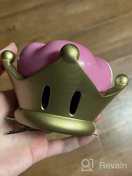 img 1 attached to Princess Peach Crown And Bowsette Super Crown Prop Accessories For Super Mario Fans - Enhance Your Cosplay! review by Michael Heidelberg