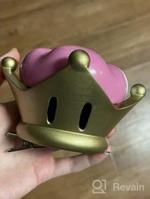 img 5 attached to Принцесса Персик Корона и Bowsette Super Crown Prop Аксессуары для поклонников Супер Марио - улучшите свой косплей!
