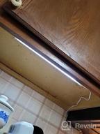 img 1 attached to MYPLUS Touch Dimmable Under Cabinet Lights In Warm White 3000K – Perfect For Kitchen, Workbench And Desk review by Sourn Debremarkos