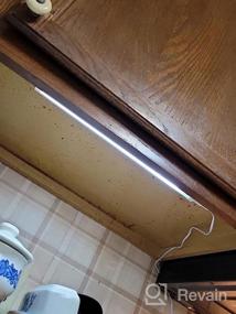 img 5 attached to MYPLUS Touch Dimmable Under Cabinet Lights In Warm White 3000K – Perfect For Kitchen, Workbench And Desk