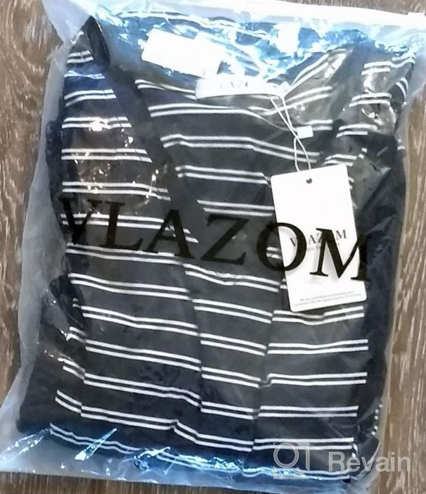 img 1 attached to Vlazom Sleepwear Men's Pajama Sleeve Loungewear review by John Faxon