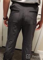 img 1 attached to Versatile Men'S Waterproof Hiking Cargo Pants With Quick-Dry And Multifunctional Pockets - Fashionable And Lightweight Casual Pants review by Bruce Cavett