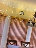 img 1 attached to Transform Your Home With BHCLIGHT'S 138 LED Star String Lights: Perfect For Bedroom Decor, Ramadan, Wedding, Garden And Christmas Decorations In Blue review by Shawn Hodges