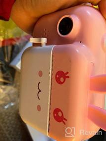 img 6 attached to MINIBEAR Kids Digital Camera: 40MP, 2.4 Inch Screen, 32GB TF Card - Instant Prints & Selfies For Girls!