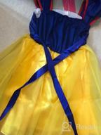 img 1 attached to Girl'S Elastic Waist Backless Princess Dress Costume By ReliBeauty review by Bill Kodba