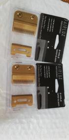 img 7 attached to Ultimate Precision: 2-Pack Professional Carbon Steel Clipper Blades For Wahl Senior, Magic, And Cordless Clippers
