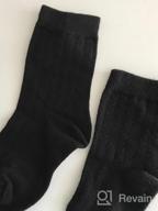 img 1 attached to Jefferies Socks Ribbed Crew Socks for Little Boys - Three-Pack review by Harel Leary