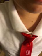 img 1 attached to Burgundy Boys' Accessories: Solid Clip Inch for Neckties review by Daniel Bruce