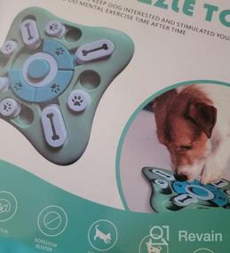 img 6 attached to Lewhoo Interactive Dog Toys With Brush And Treats Puzzle For Mental Enrichment And IQ Training