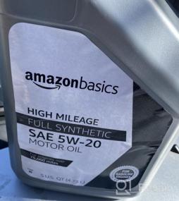 img 4 attached to Top-Quality Amazon Basics Synthetic High Mileage Motor Oil For Enhanced Engine Performance