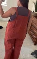 img 1 attached to Women'S Sleeveless Cotton Linen Jumpsuits With Baggy Wide Leg Overalls By AMEBELLE review by Diztymewntu Sacra