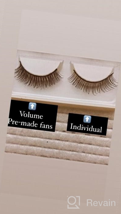 img 1 attached to Enhance Your Look With 3D-8D Volume Lash Extensions Mixed Tray - 9-16Mm, 12-15Mm, .07/.10 C/D Curl - Long Stem Fans From 8-20Mm - Shop Now review by Tony Winn