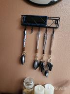 img 1 attached to Get Organized With The HappyHapi Wall Mounted Key Holder And Mail Basket review by Ashwin Patel