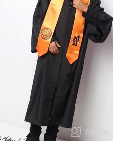 img 3 attached to Complete Your Graduation Look With LescaPGown'S Elegant 60'' Plain Adult Graduation Stole