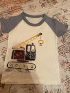 img 1 attached to Adorable TABNIX Toddler Little Girls’ Short Sleeve T-Shirts: 4-Pack Graphic Cotton Tops for Size 2-7 Years review by Lisa Jones