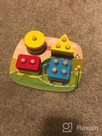 картинка 1 прикреплена к отзыву Dreampark Монтессори игрушки для детей 1-2 лет - Деревянные игрушки для сортировки и складывания для мальчиков и девочек - Игрушка для распознавания цветов и форм, развивающая навыки, подарки для детей от 12 до 18 месяцев. от Gregory Abercrombie