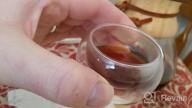 img 1 attached to Set Of 4 Kitchables Insulated Glass Tea Cups For Hot Tea - Durable Borosilicate Glass Mug - Elegant And Fancy Small Tea Cups (2.5Oz) review by Tony Hanson