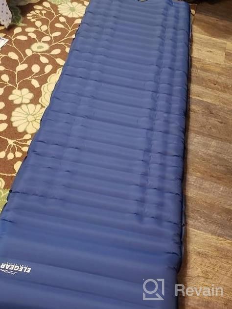 img 1 attached to Get Cozy Anywhere With Elegear Double Sleeping Pad - The Perfect Companion For Your Next Camping Trip! review by Nico Ramdeen