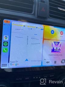 img 5 attached to Испытайте невероятные впечатления от вождения с автомобильной стереосистемой Hi-Fi Android для Honda CRV 2002-2006: Wireless Carplay, Android Auto, 9-дюймовый сенсорный экран, WiFi GPS-навигация, резервная камера и многое другое!