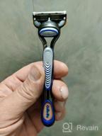 img 1 attached to 🪒 Ultimate Shaving Kit: Gillette Fusion5 Reusable Razor with 11 Cassettes and 5 Friction-Reducing Blades - Precision Trimmer for Beard & Mustache review by Michal Dobiasz ᠌