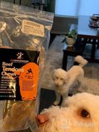 img 1 attached to K9Warehouse 6-Pack Of Single Ingredient Long Lasting Beef Tendon Chews For Dogs - Rawhide Alternatives For Small, Medium And Large Dogs (6”-11”) review by David Bartan