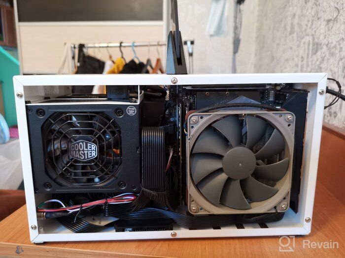 img 2 attached to Cooler Master V850 SFX Gold Full Modular, 850W Power Supply, 80 Plus Gold Efficiency, ATX Bracket Included, Quiet FDB Fan, SFX Form Factor, 10-Year Warranty review by Virot Nimpoonsri ᠌