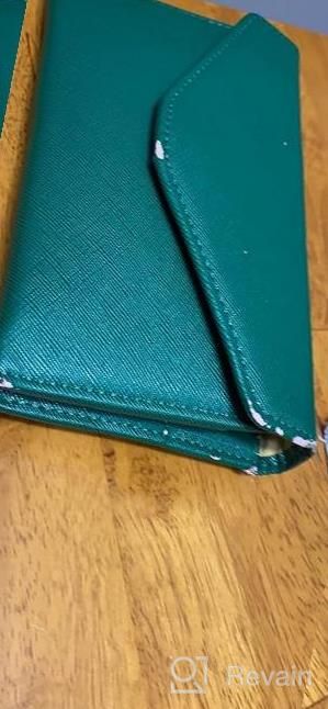 img 1 attached to ZOPPEN Passport Holder Travel Wallet For Women - Version 5, RFID Blocking, Multi-Purpose Cover Case With Wrist Strap And Document Organizer review by Charmaine Murray