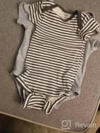 img 1 attached to Cute And Comfy Neutral Romper For Newborns With Adorable Aunt Saying - Loveternal Cotton Onesie For Boys And Girls (0-12 Months) review by Cyrus Wright