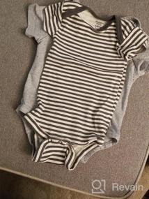 img 7 attached to Cute And Comfy Neutral Romper For Newborns With Adorable Aunt Saying - Loveternal Cotton Onesie For Boys And Girls (0-12 Months)