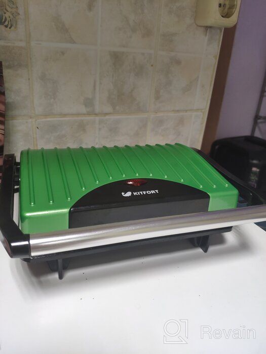 img 1 attached to Sandwich maker Kitfort KT-1609 Panini Maker, red review by Dagmara Mato (Dagmar ᠌