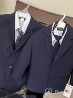 img 1 attached to Luca Gabriel Toddler Classic Formal Boys' Clothing in Suits & Sport Coats review by Mack Cruz