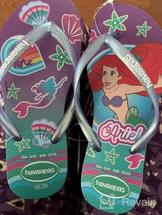 img 1 attached to Havaianas Sandals for Girls and 👧 Boys: Little Size 31-32 Sandals for Kids review by Dwayne Meurer