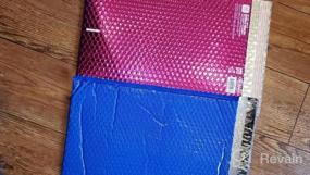 img 5 attached to 25-Pack Poly Bubble Mailers, 10,5X16 дюймов, Самозапечатывающиеся черные конверты для отправки, упаковки и рассылки - Мягкие оптом # 5 Bubble конверты с подкладкой Polymailer Bags от Metronic