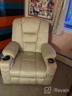 img 1 attached to Electric Power Lift Recliner Chair With Heated Vibration, Massage & USB Ports - Perfect For Elderly Living Room Comfort! review by Kevin Ilango