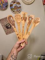 img 1 attached to 5-Piece Star Wars Wooden Spoon Set - Perfect For Kitchen Decor, Gifts & More! review by Jamie Lundgren