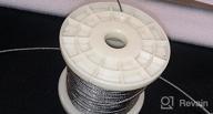 img 1 attached to T316-Stainless Steel 1/16'' Wire Rope,7X7 Strand Core Marine Grade(200Ft) review by Andargie Waiker