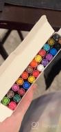 img 1 attached to ZEYAR Oil-Based Paint Markers, Expert Of Rock Painting, Extra Fine Point, 48 Colors, AP Certified. Permanent Ink & Waterproof, Works On Rock, Wood, Glass, Metal, Ceramic And More (48 Colors) review by Stephanie Powells