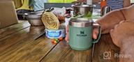 img 1 attached to STANLEY Classic Legendary Camp Mug, 0.35 l, green review by Phurichaya Dhcana ᠌