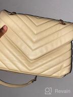 img 1 attached to PrettyGarden Women'S Quilted Handbag: Lightweight Crossbody Bag W/ Adjustable Chain Strap review by Samantha Davis