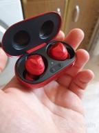 img 2 attached to Upgrade Your Audio Experience with Samsung Galaxy Buds+ Plus: True Wireless Earbuds with Improved Battery and Call Quality in White, including Wireless Charging Case and Velvet Pouch. review by Petar Georgiev ᠌