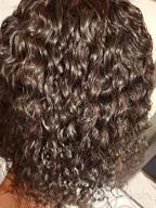 img 1 attached to Get Flawless Curls With ALLRUN Brazilian Virgin 13X4 Lace Front Curly Bob Wigs For Black Women - Pre-Plucked And High Density (14 Inch) review by Byron Patil