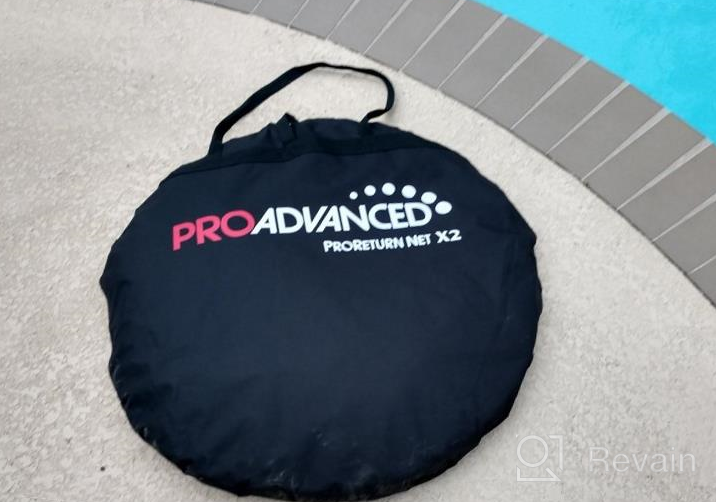 img 1 attached to Master Your Swing With The PROADVANCED Infinity Pop Up Net - Ultimate Multisport Indoor/Outdoor Hitting Net With Ball-Return System review by Eric Fish